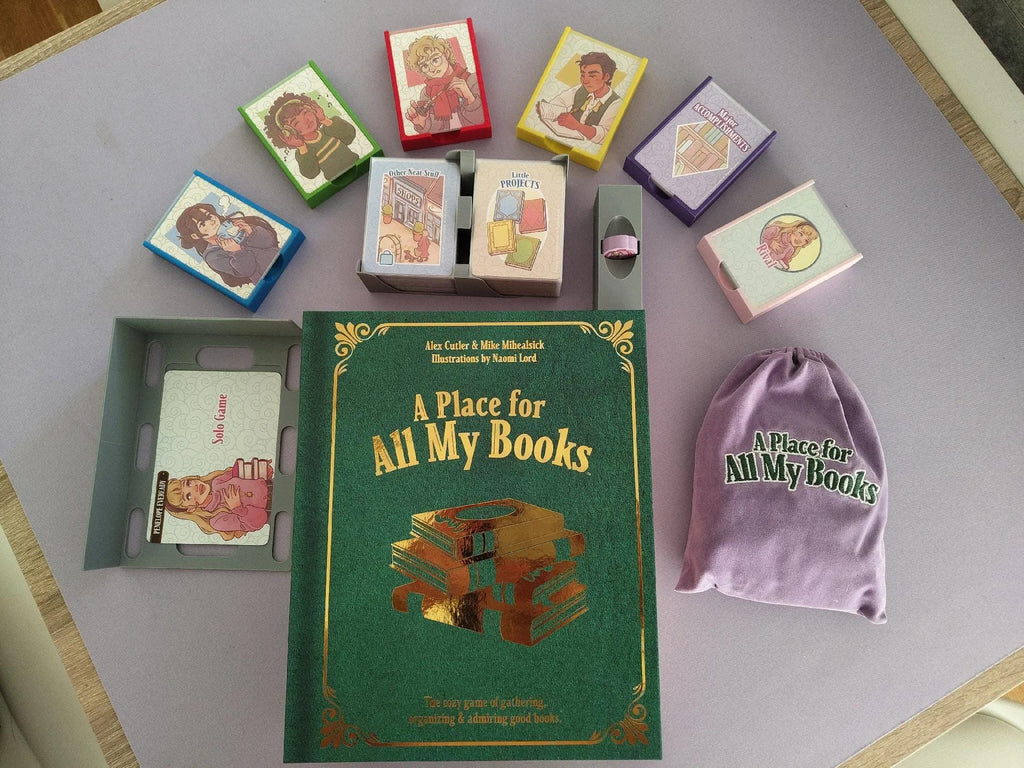 A Place for All My Books Board Game Organizer / Insert