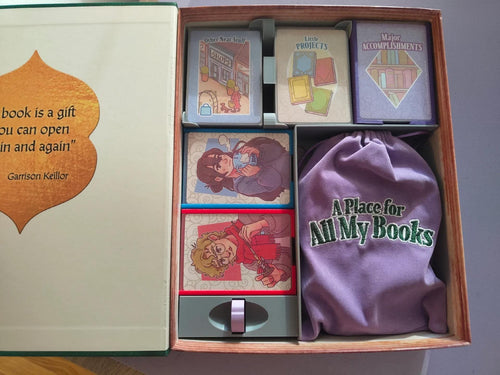 A Place for All My Books Board Game Organizer / Insert