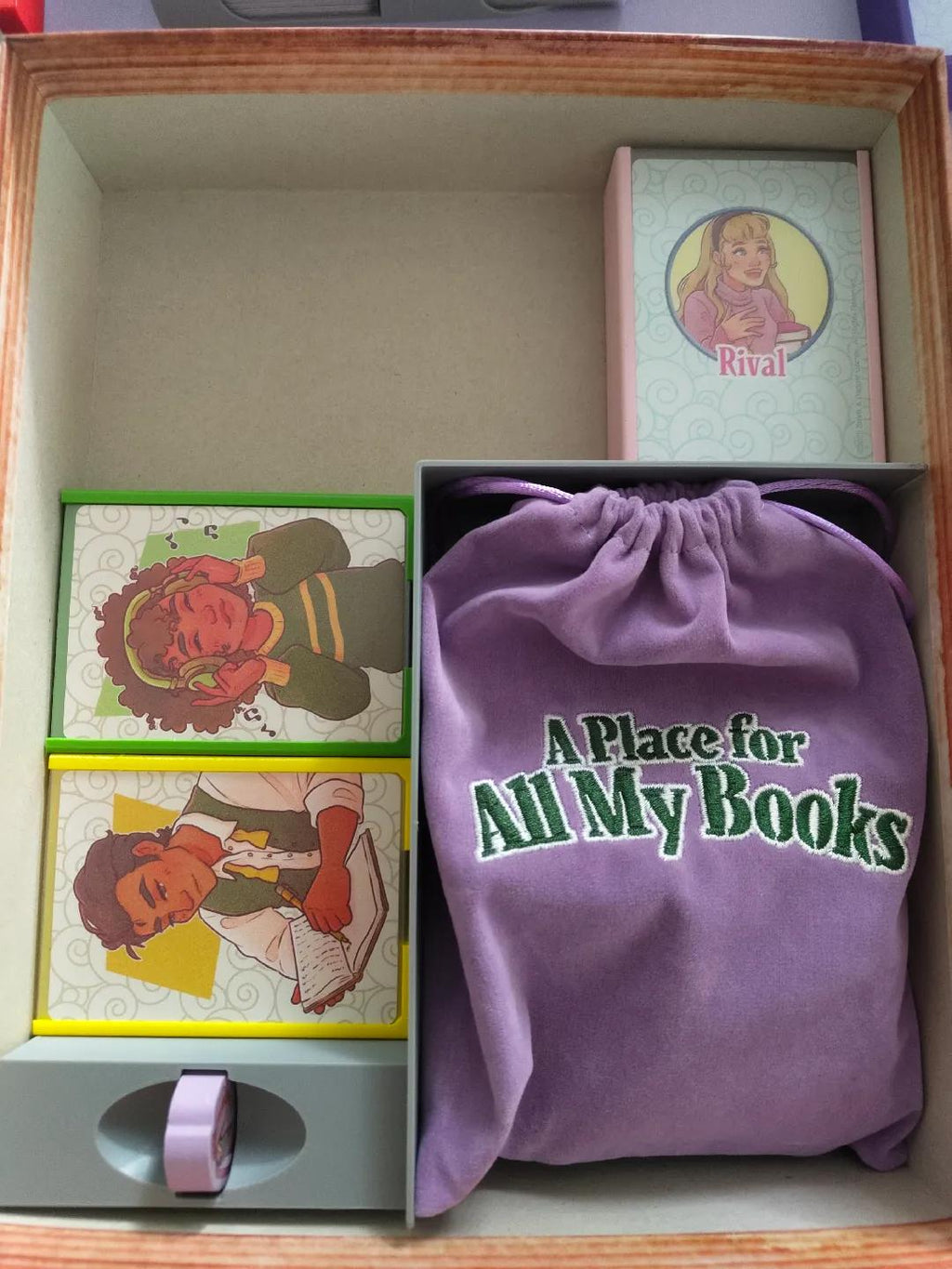 A Place for All My Books Board Game Organizer / Insert