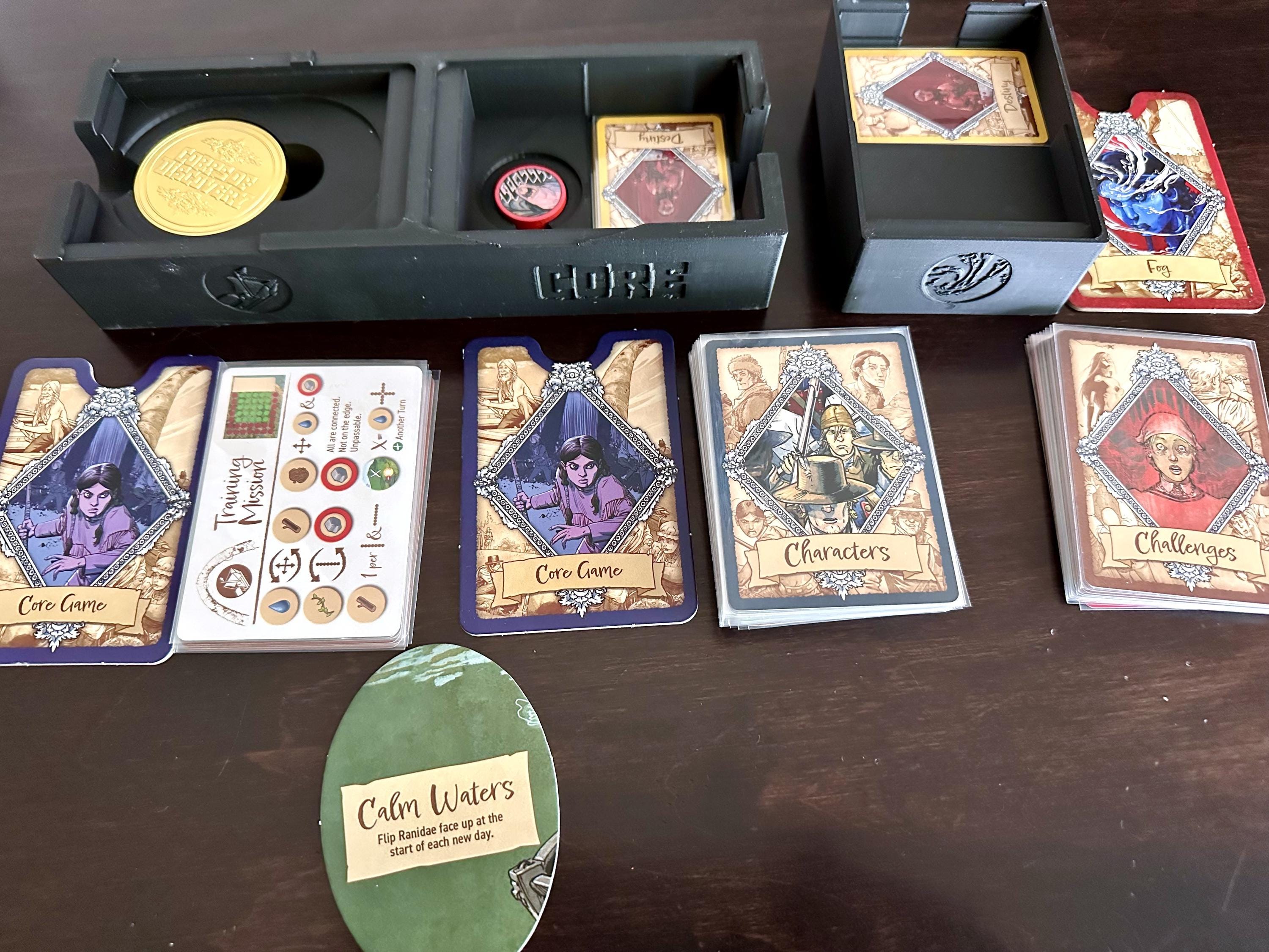 Corps Of Discovery Ultimate All-In Board Game Organizer / Insert