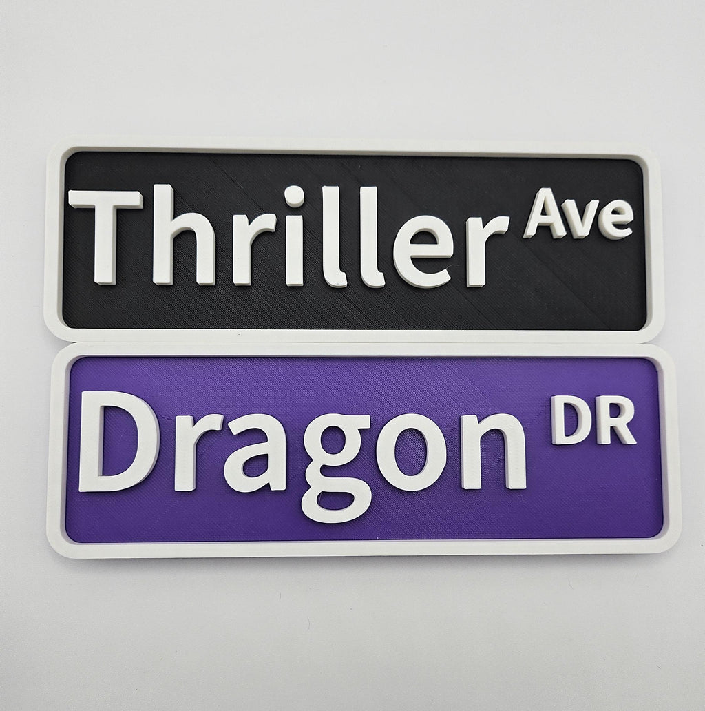 Custom Library Sign: 3D Printed Book Lover Decor