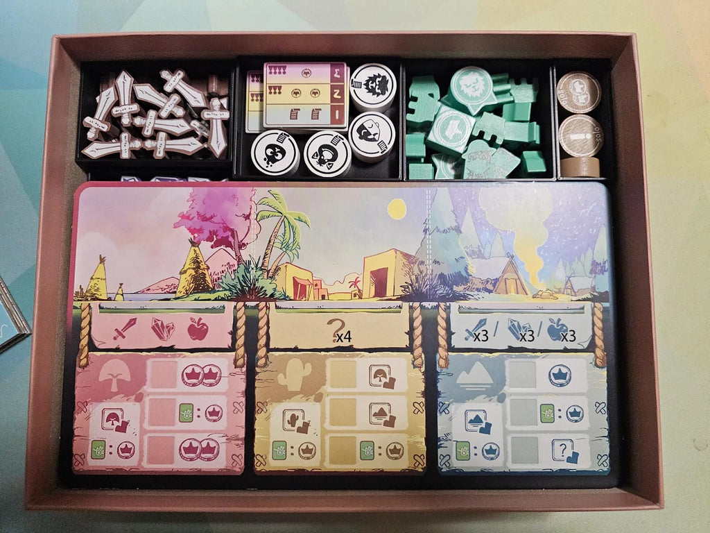 Explorers of Navoria Board Game Organizer / Insert