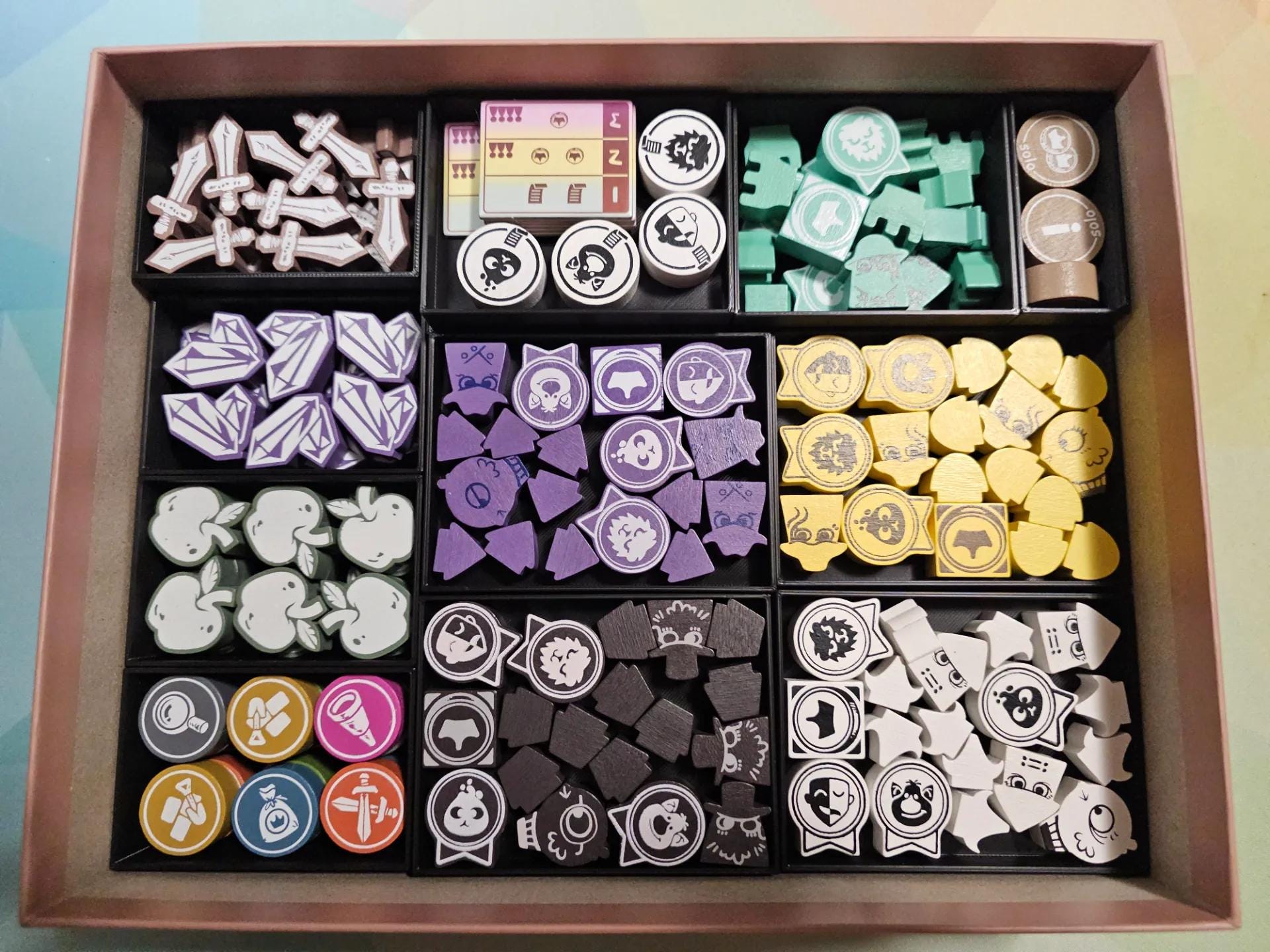Explorers of Navoria Board Game Organizer / Insert
