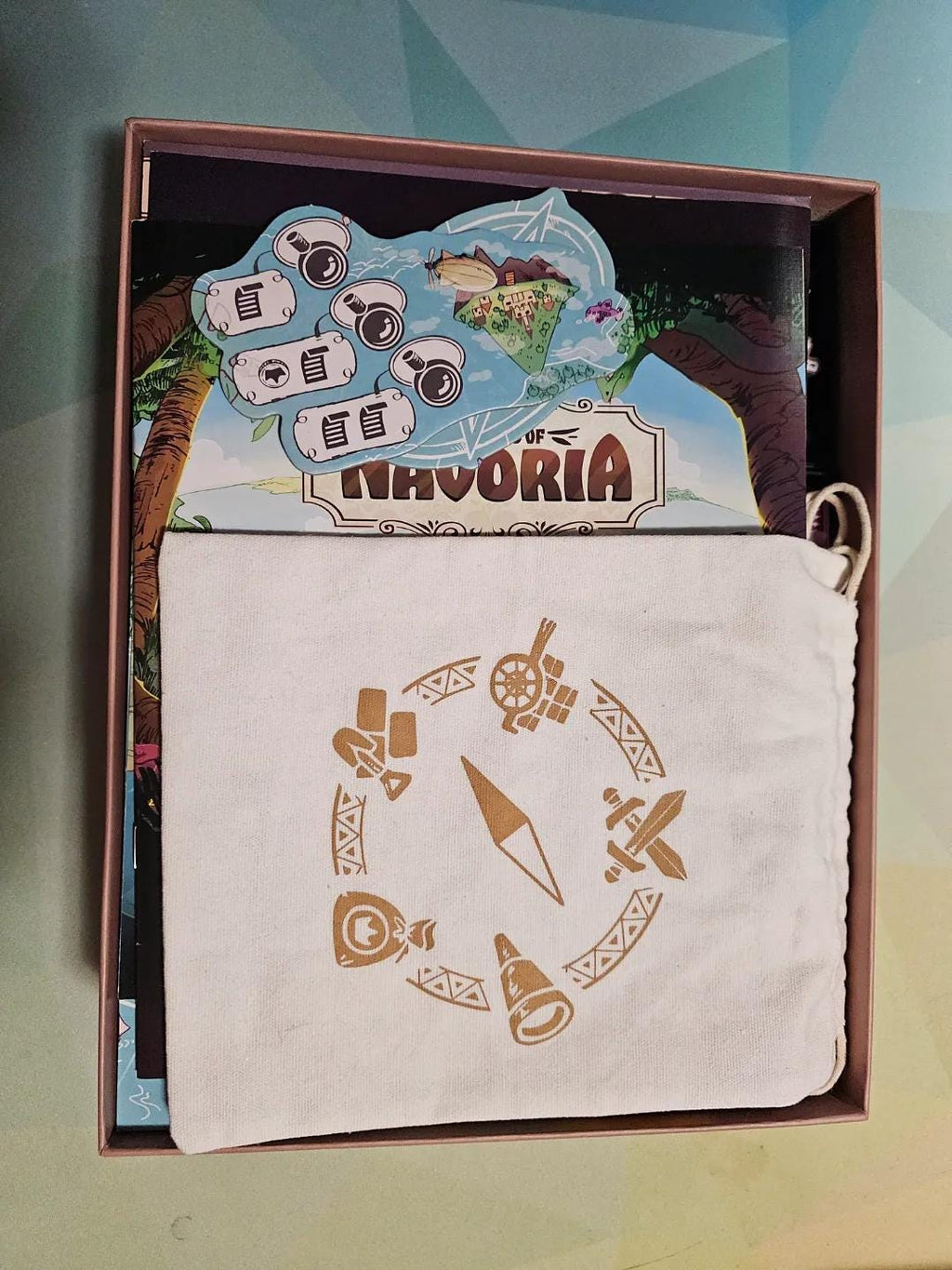 Explorers of Navoria Board Game Organizer / Insert