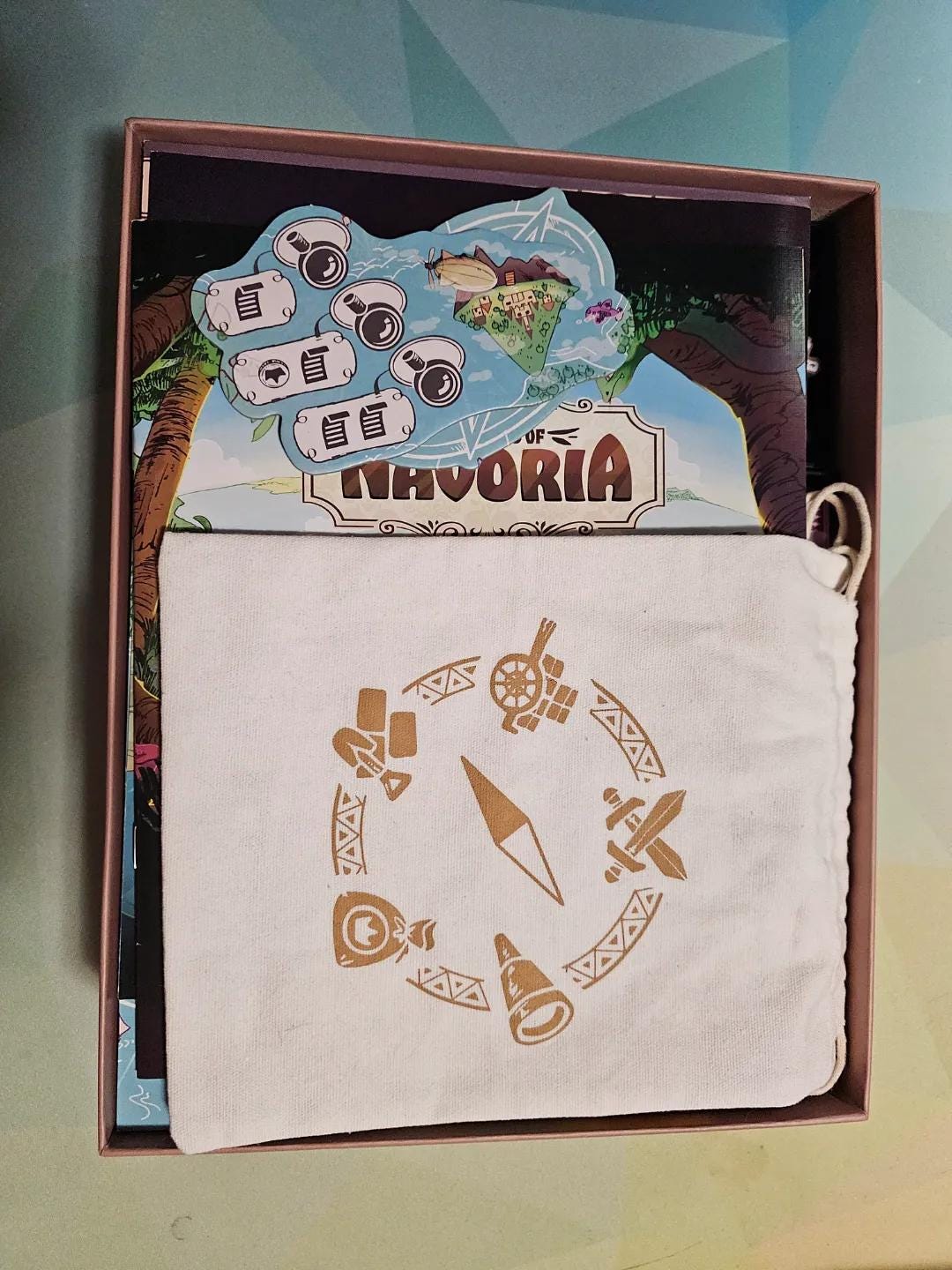 Explorers of Navoria Board Game Organizer / Insert