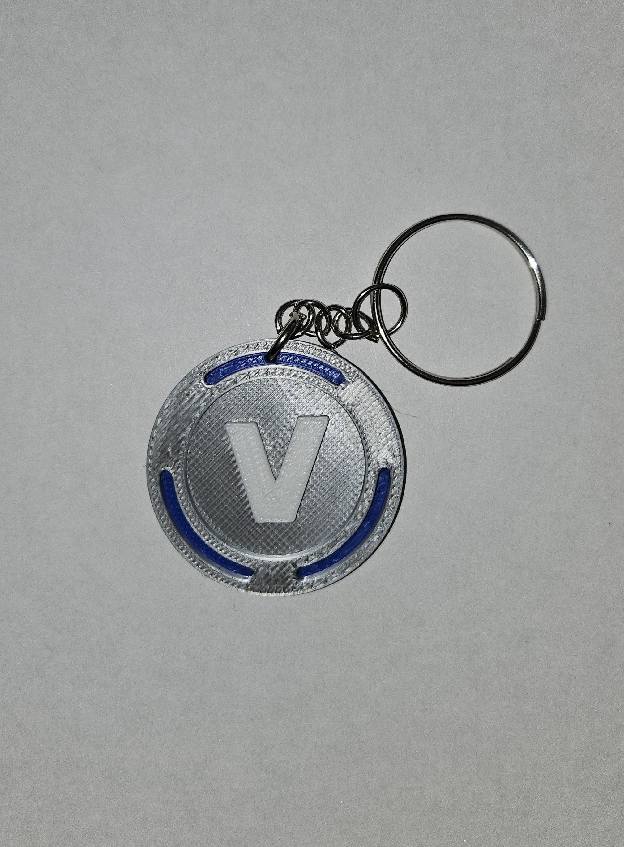 V-Bucks Keychain Gamer Accessory