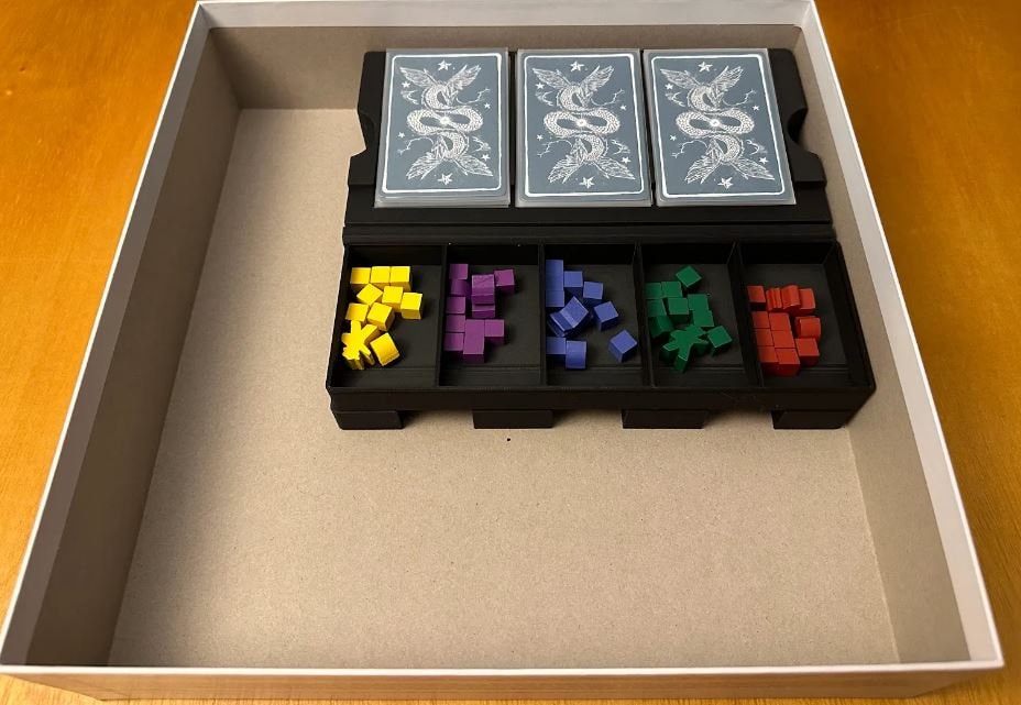 Wyrmspan Boardgame Organizer and Insert (etsy image id: 5975499168)