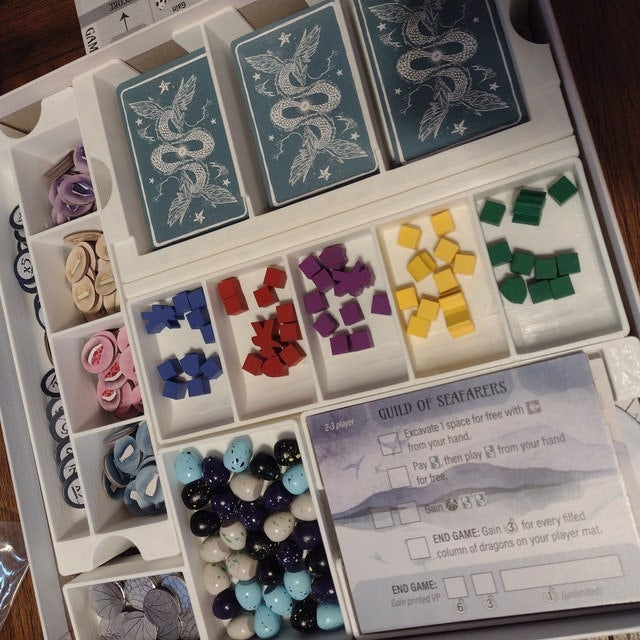 Wyrmspan Boardgame Organizer and Insert (etsy image id: 6073776333)
