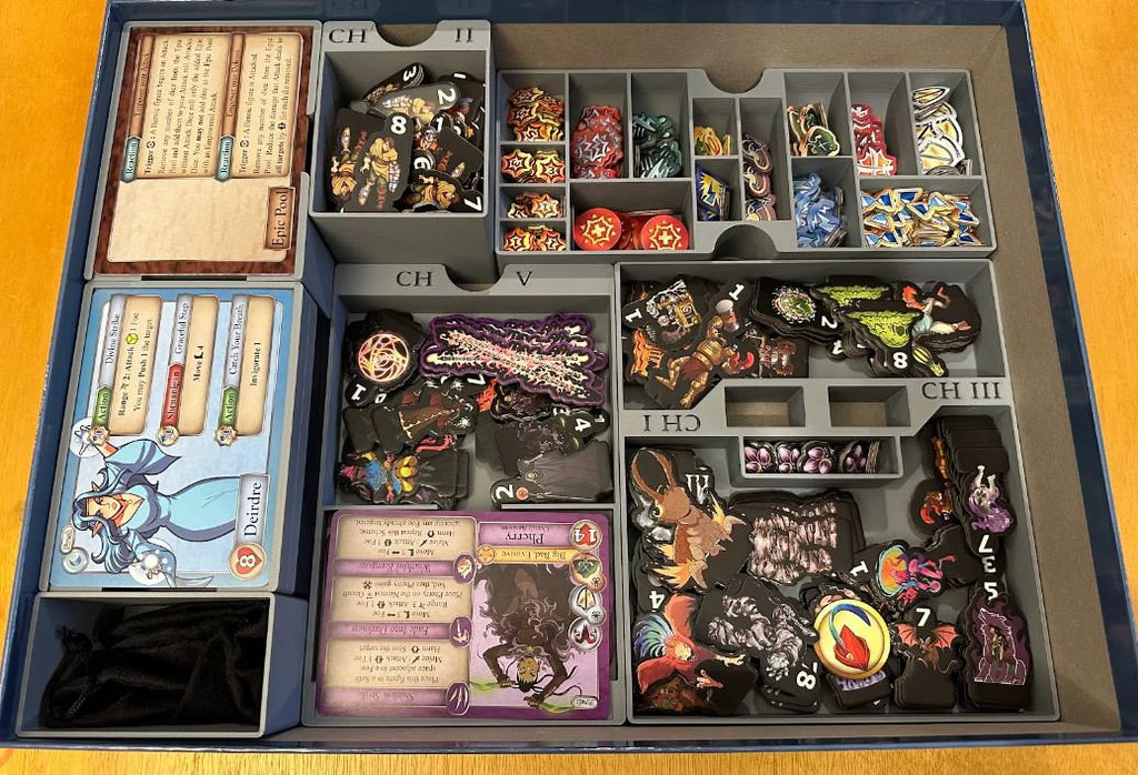 Tales from the Red Dragon Inn Board Game Insert and Organizer (etsy image id: 6101239032)