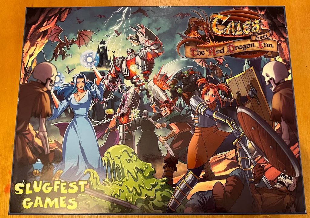 Tales from the Red Dragon Inn Board Game Insert and Organizer (etsy image id: 6149328899)