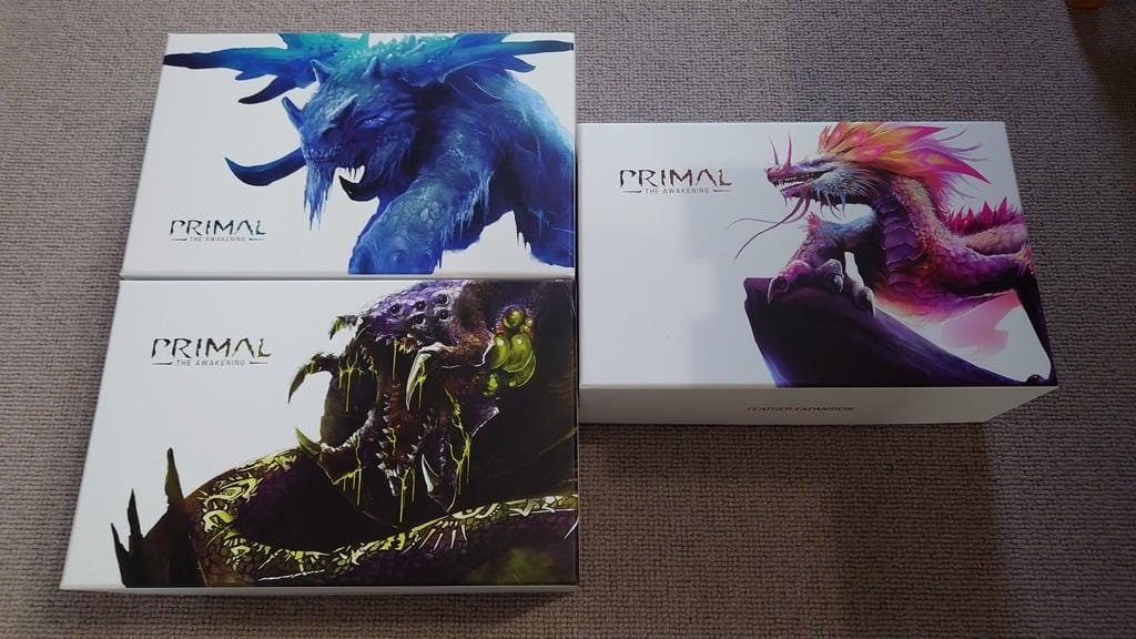 Primal The Awakening Boardgame Insert and Organizer (etsy image id: 6218813292)