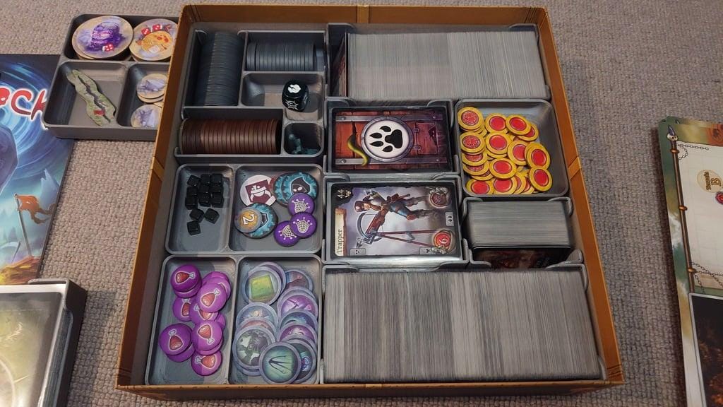 Assault on Doomrock - Ultimate Edition Boardgame Organizer and Insert (etsy image id: 6221099612)