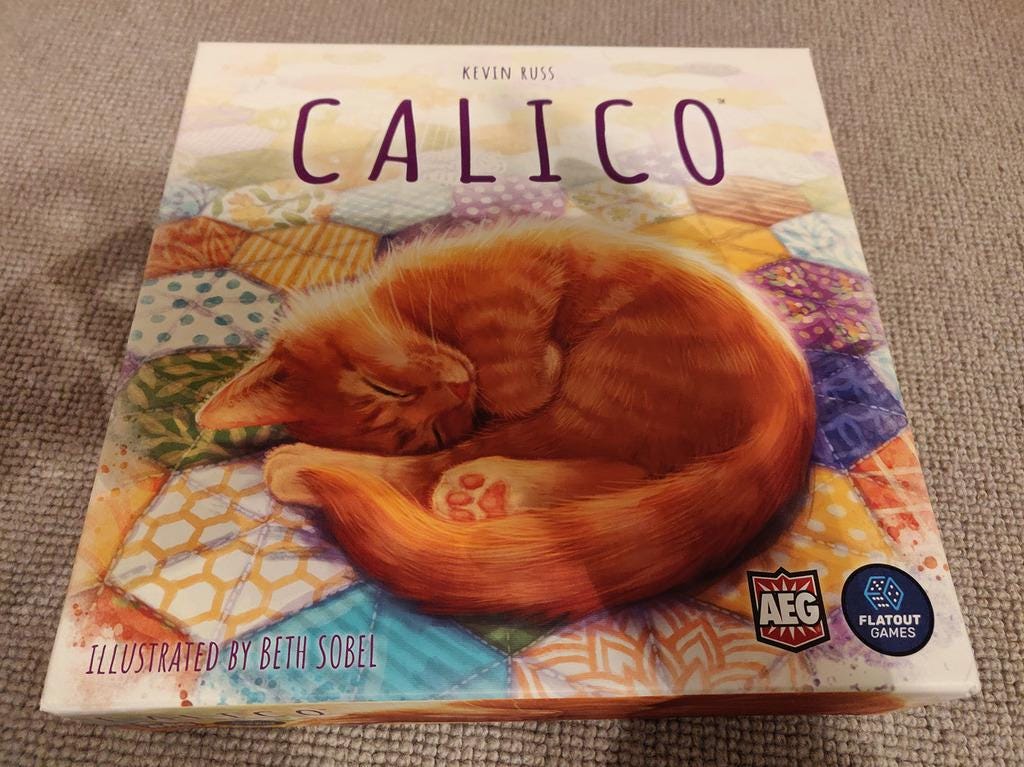 Calico Board Game Insert and Organizer (etsy image id: 6228438642)