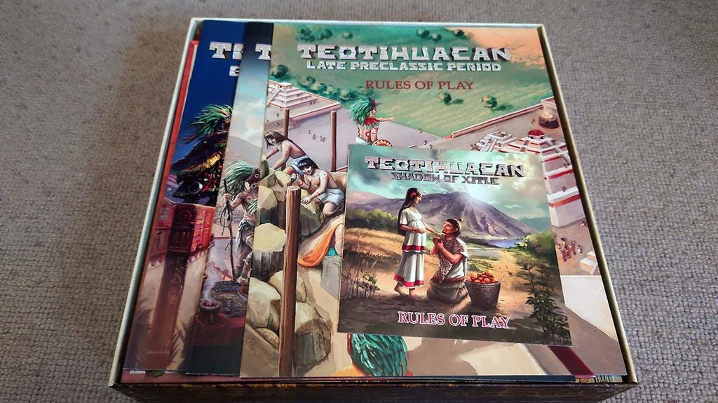 Teotihuacan: City of the Gods + Expansions Organizer and Insert (etsy image id: 6228567076)