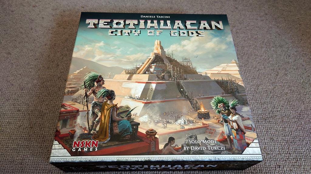 Teotihuacan: City of the Gods + Expansions Organizer and Insert (etsy image id: 6228567078)