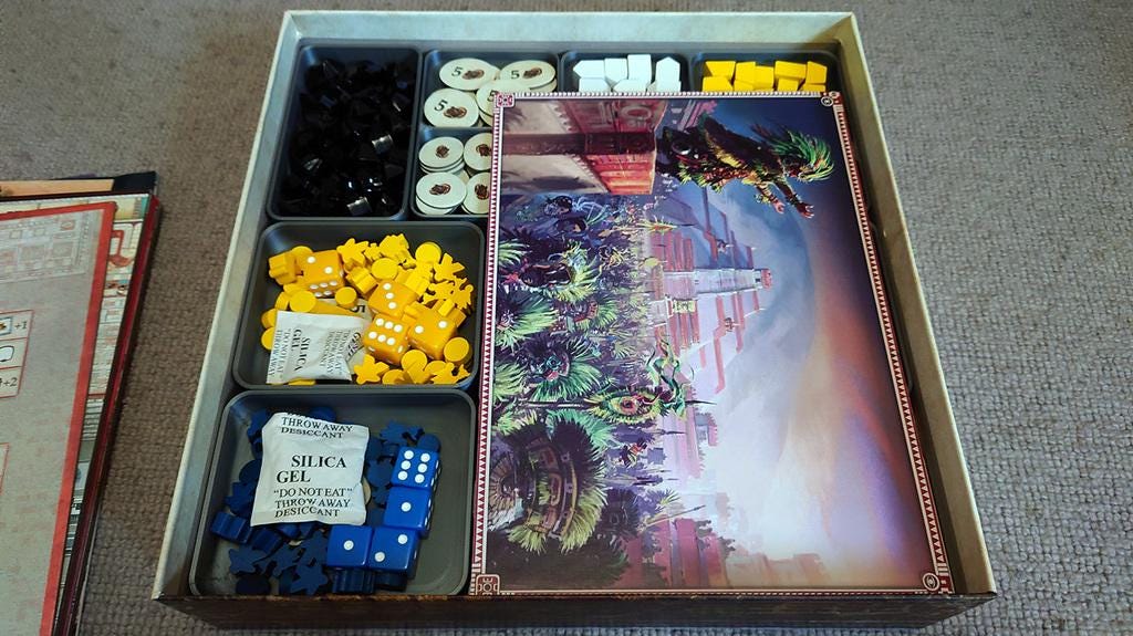Teotihuacan: City of the Gods + Expansions Organizer and Insert (etsy image id: 6228567082)
