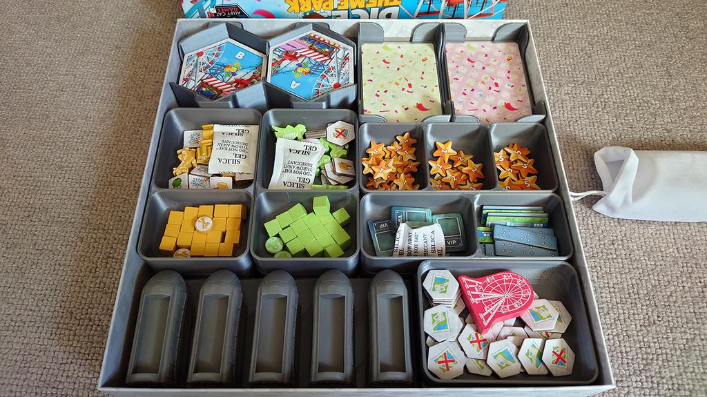 Dice Theme Park Kickstarter Insert and Organizer (etsy image id: 6228578546)
