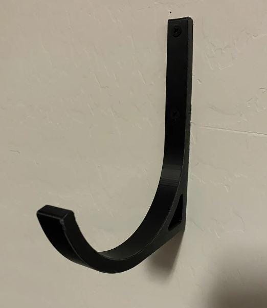 Yoga Mat and Foam Roller Wall Mount: Gym Equipment Holder (etsy image id: 6231084046)