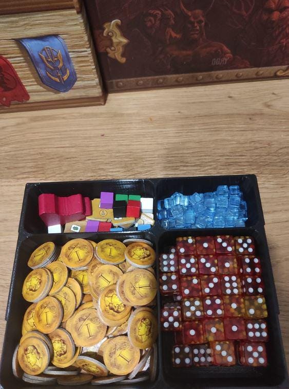 Roll Player Board Game Big Box (With Expansions!) Insert and Organizer (etsy image id: 6235684484)