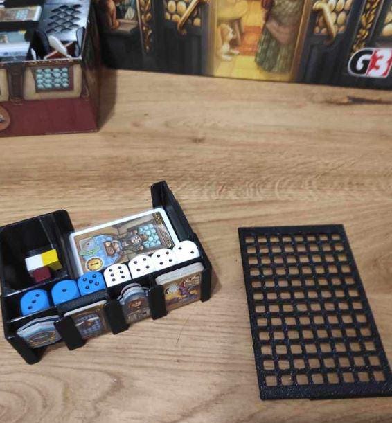 Taverns of Tiefenthal Board Game Organizer and Insert + Player Boards + Open Doors expansion (etsy image id: 6235746722)