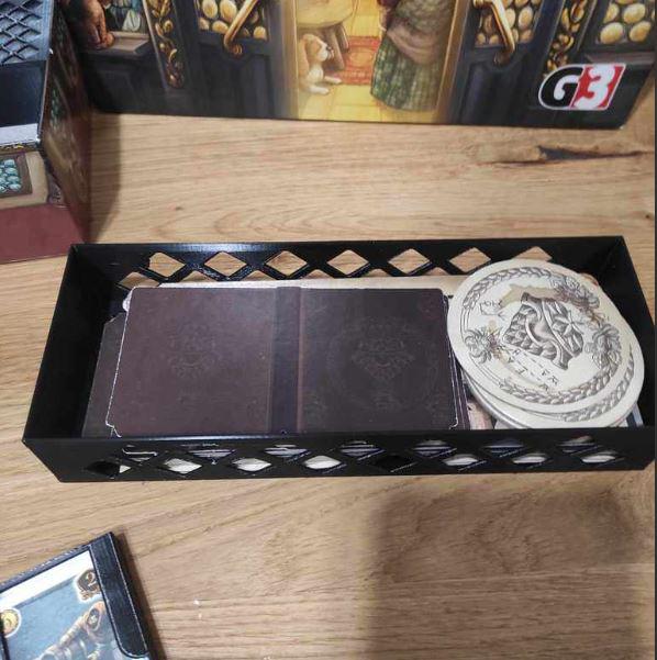 Taverns of Tiefenthal Board Game Organizer and Insert + Player Boards + Open Doors expansion (etsy image id: 6235746728)
