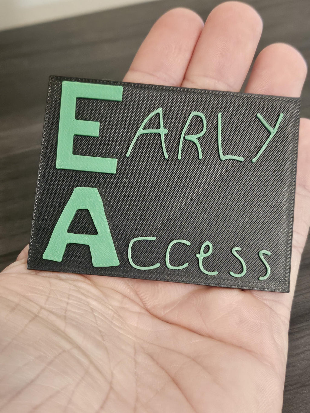 Early Access Badge With or Without Keychain - Gorilla Tag VR Game Oculus Rift (etsy image id: 6240977798)