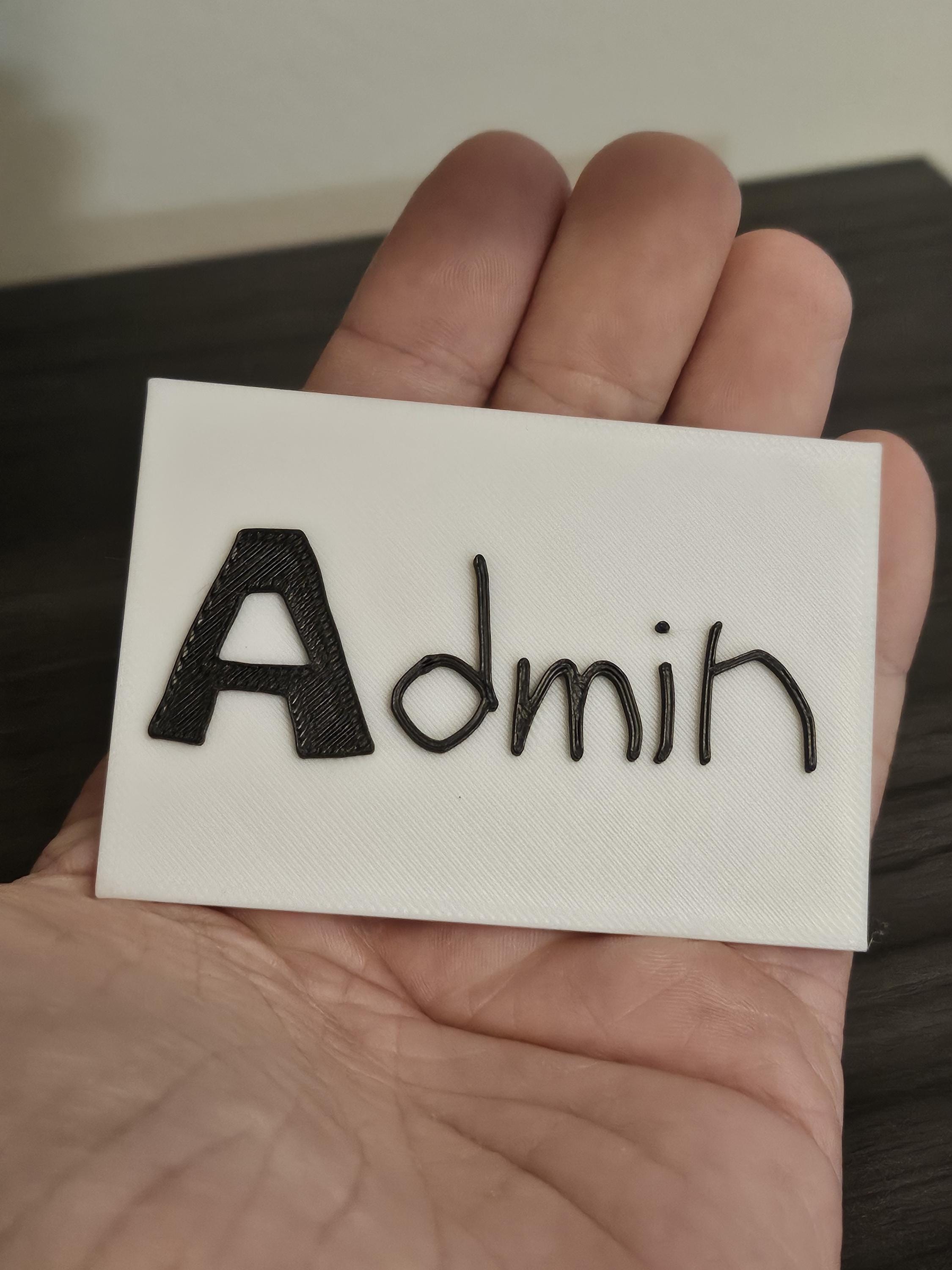 Admin Badge With or Without Keychain - Gorilla Tag VR Game Oculus Rift (etsy image id: 6241017648)