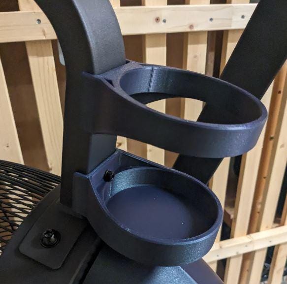 Rogue Echo Bike Phone Holder - Water Bottle Holder Optional (etsy image id: 6247116859)