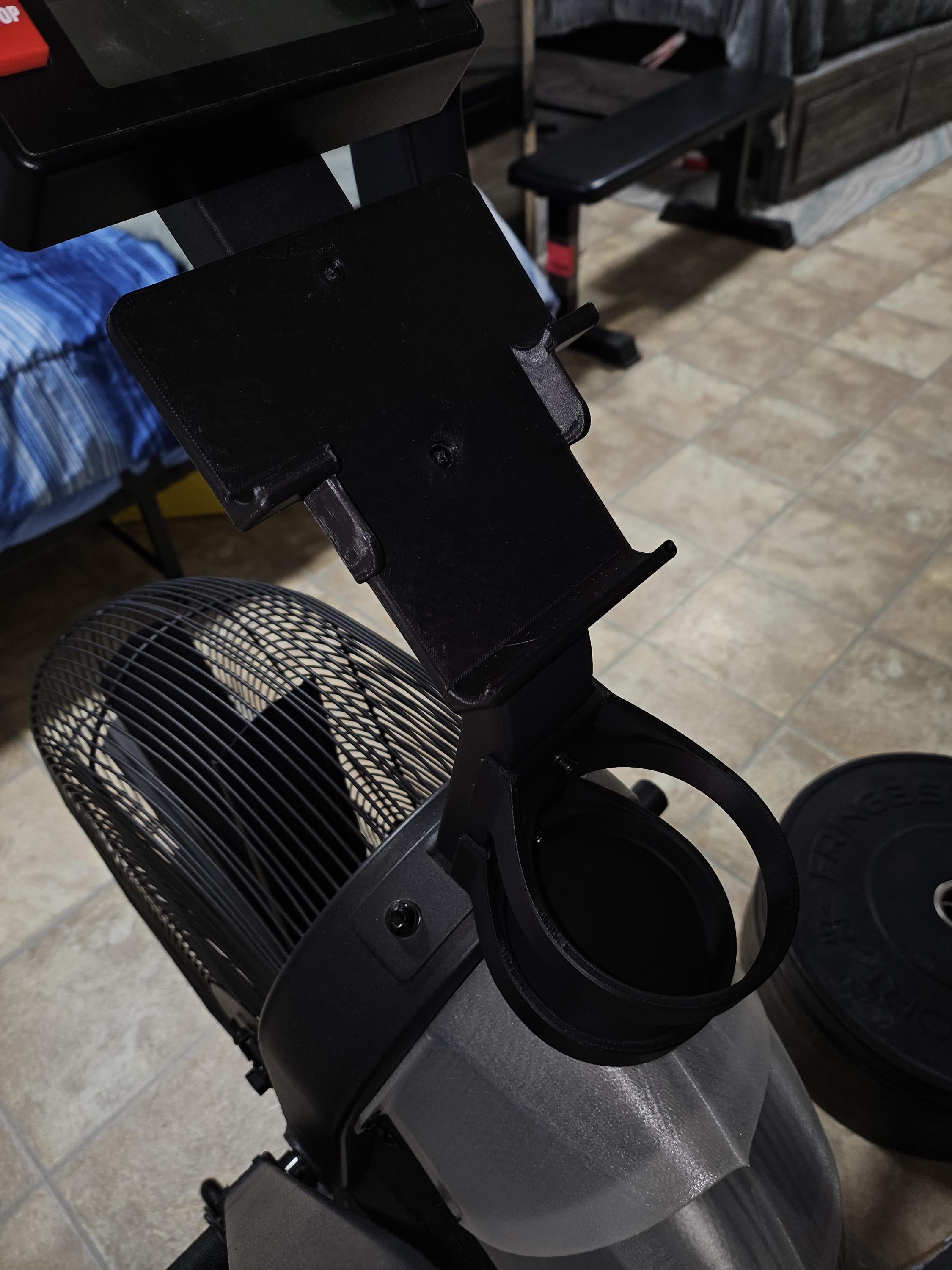 Rogue Echo Bike Phone Holder - Water Bottle Holder Optional (etsy image id: 6248980317)