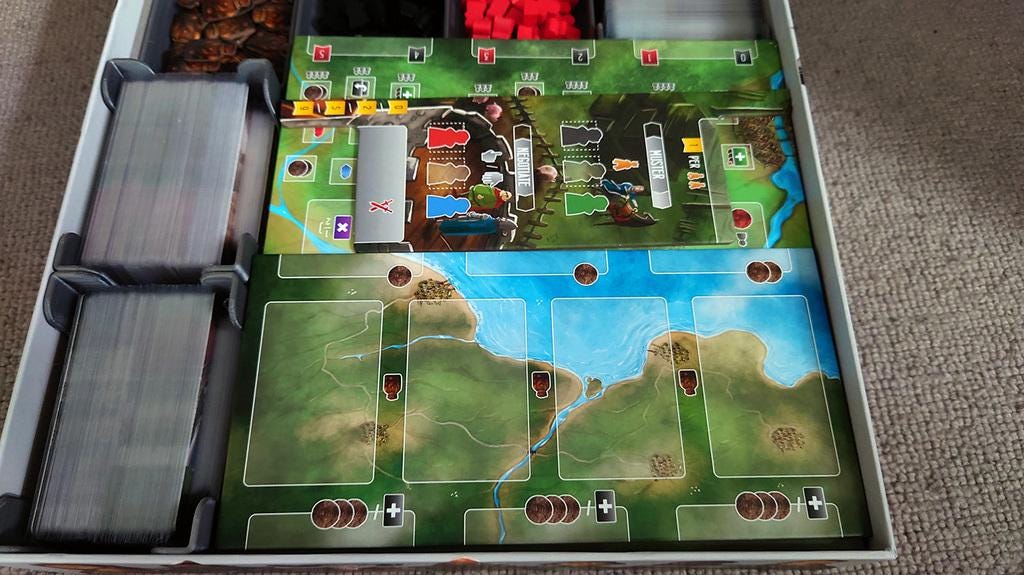Paladins of the West Kingdom - Deluxe - Big Box Organizer and Insert (etsy image id: 6252606932)