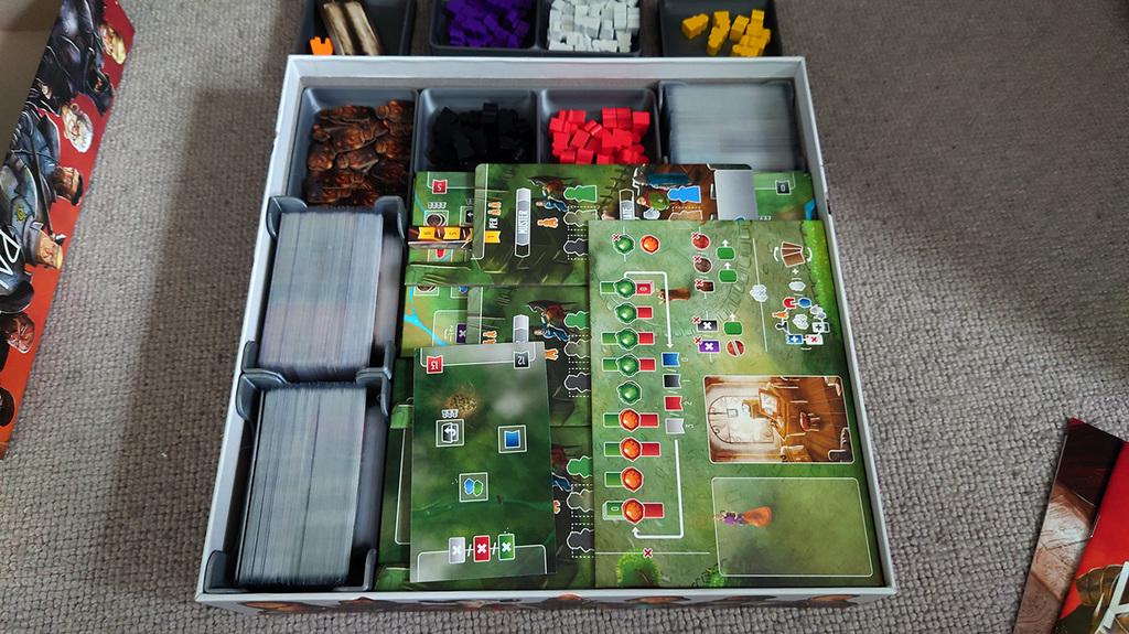 Paladins of the West Kingdom - Deluxe - Big Box Organizer and Insert (etsy image id: 6252606940)