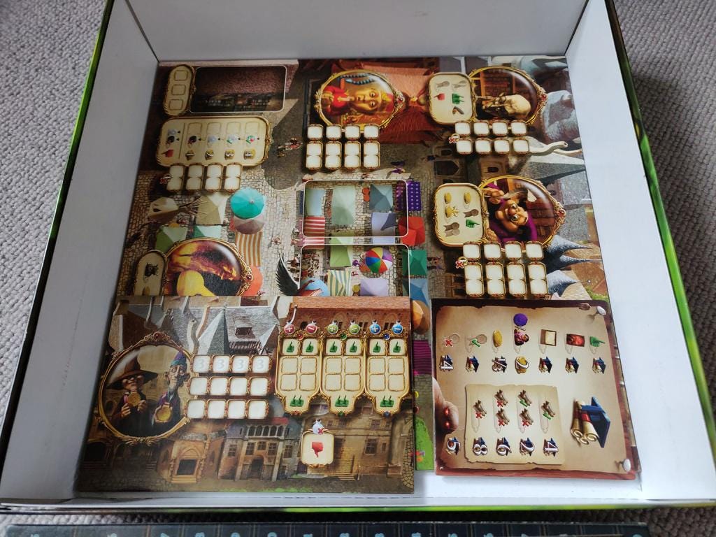 Alchemists + King's Golem Expansion Boardgame Organizer and Insert (etsy image id: 6252616766)
