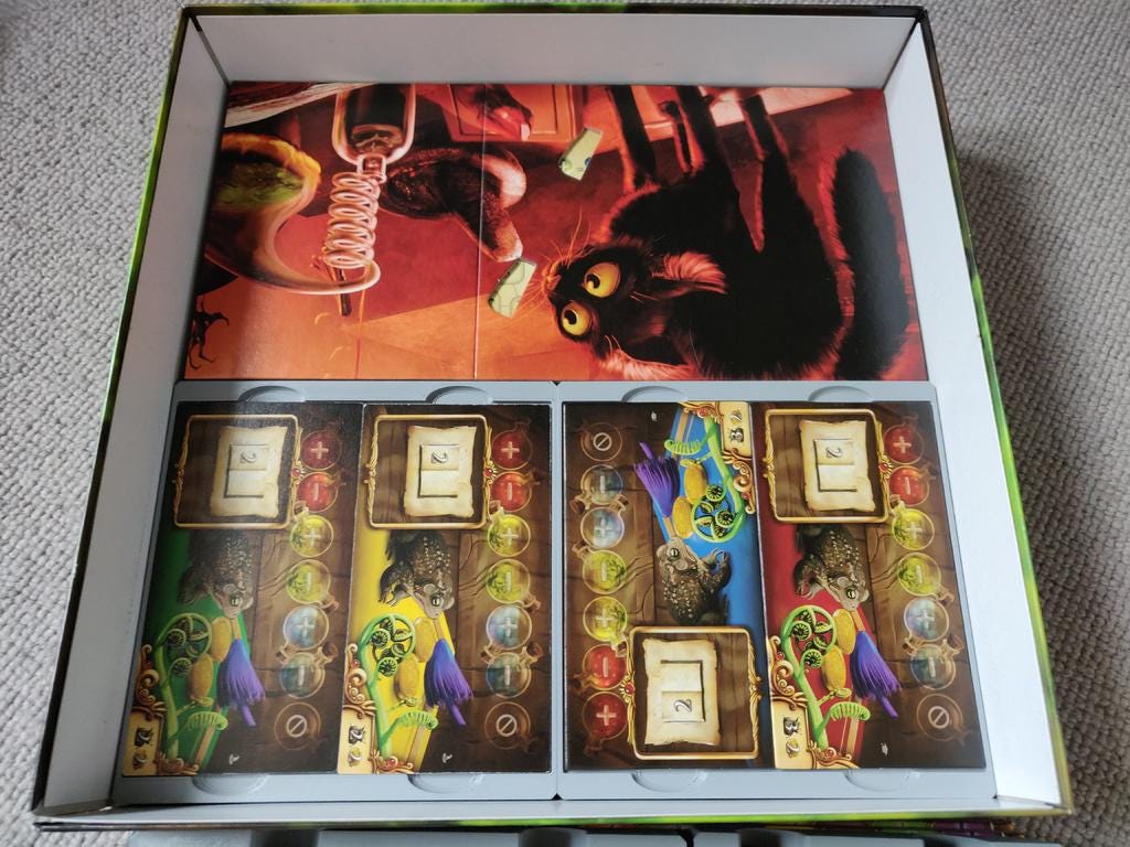 Alchemists + King's Golem Expansion Boardgame Organizer and Insert (etsy image id: 6252616772)