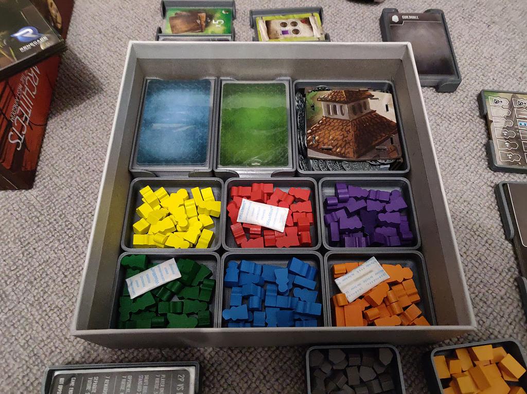 Architects of the West Kingdom + Expansion Board Game Organizer and Insert (etsy image id: 6252849962)