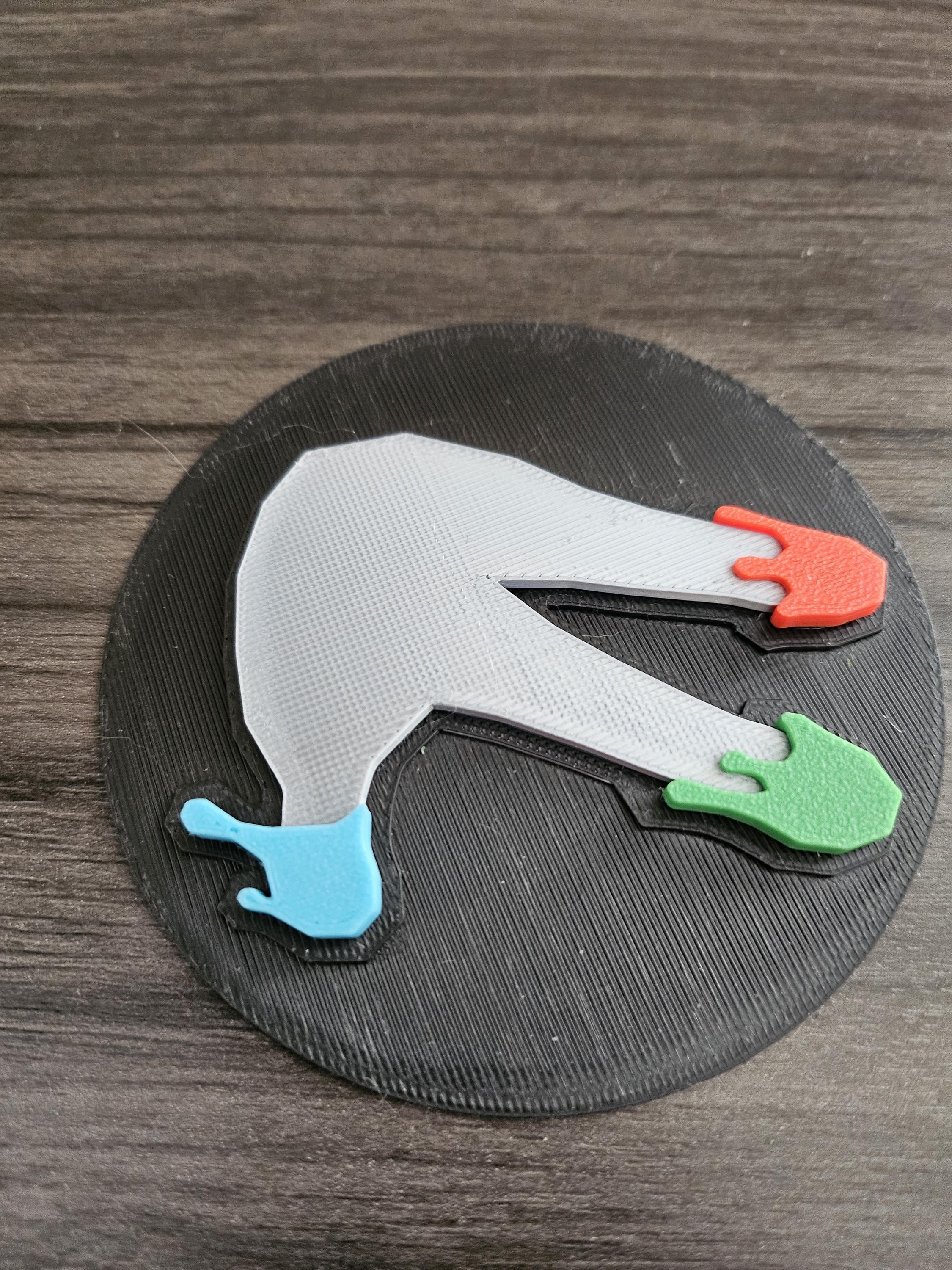 Finger Painter Badge Party Favor or Decoration - Gorilla Tag VR Game Oculus Rift (etsy image id: 6252880158)