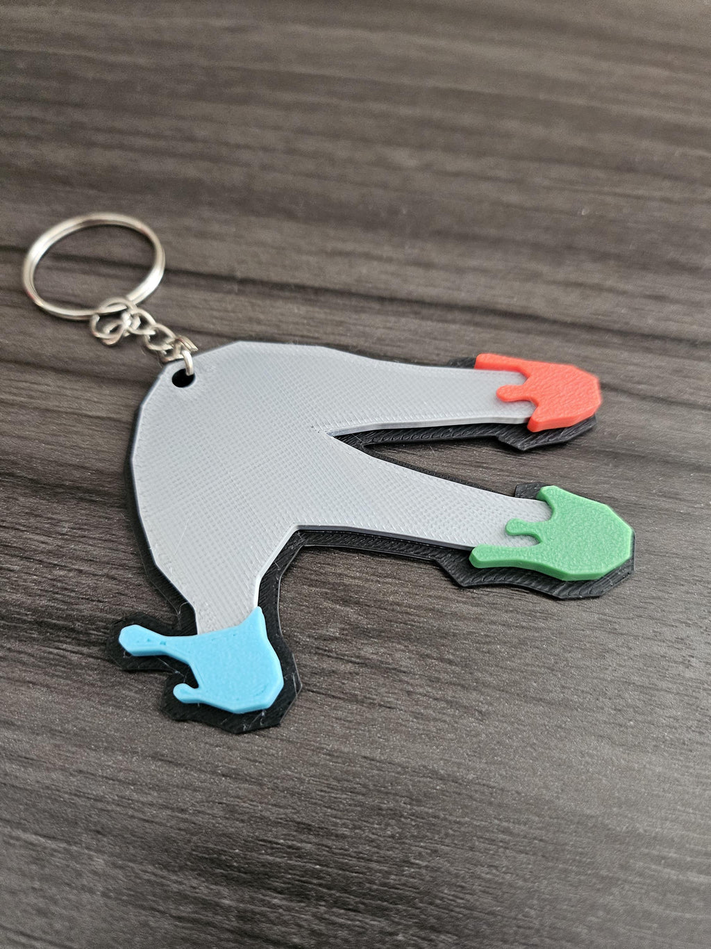 Finger Painter Badge Keychain - Gorilla Tag VR Game Oculus Rift (etsy image id: 6252880934)