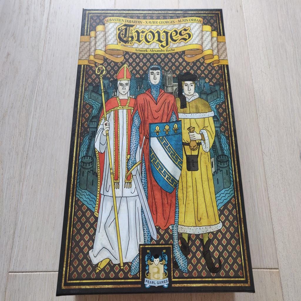 Troyes + Ladies of Troyes Expansion Board Game Organizer and Insert (etsy image id: 6253063024)