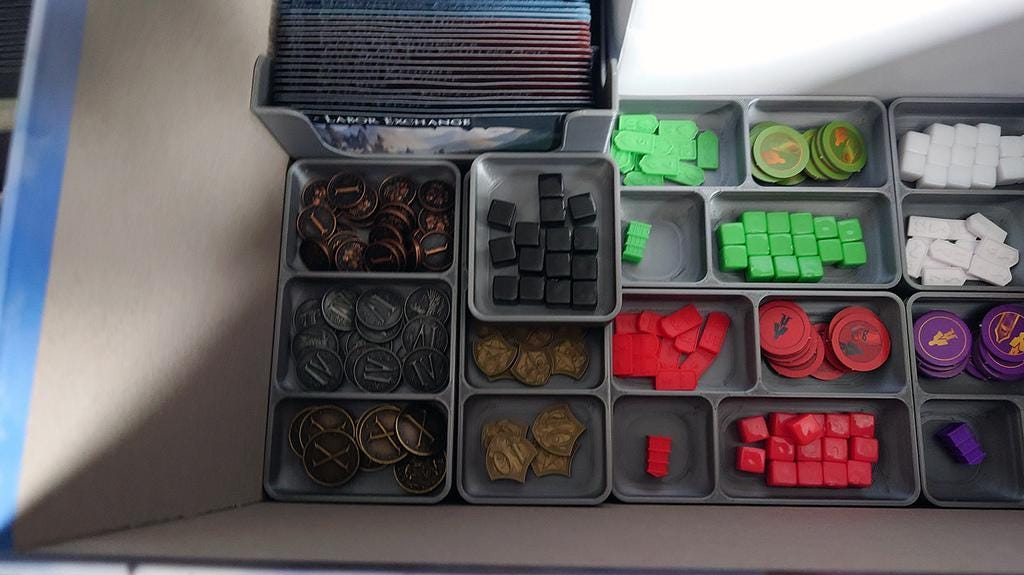 Edge of Darkness + Expansions Board Game Organizer and Insert (etsy image id: 6253098454)