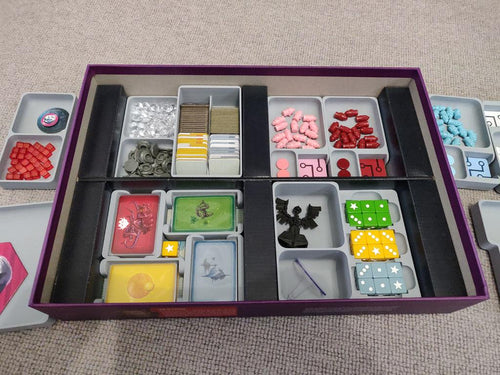 Black Angel Board Game Organizer and Insert (etsy image id: 6254046450)