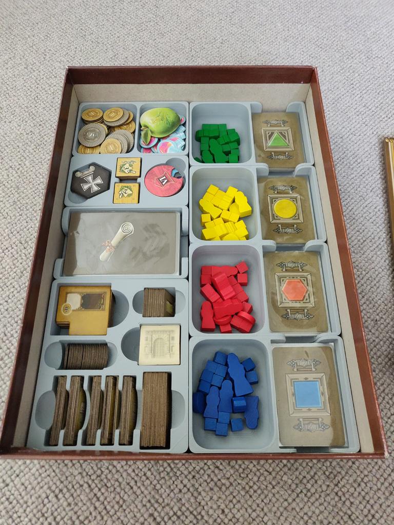 Newton + Great Discoveries Expansion Board Game Insert and Organizer (etsy image id: 6254062204)
