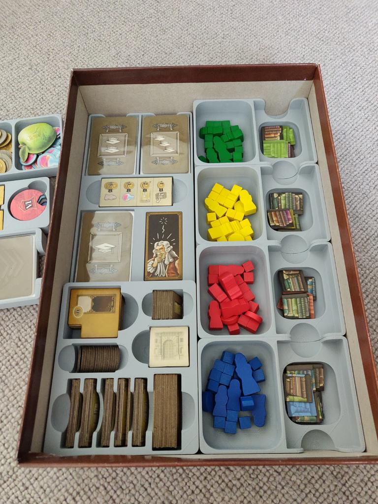 Newton + Great Discoveries Expansion Board Game Insert and Organizer (etsy image id: 6254062214)