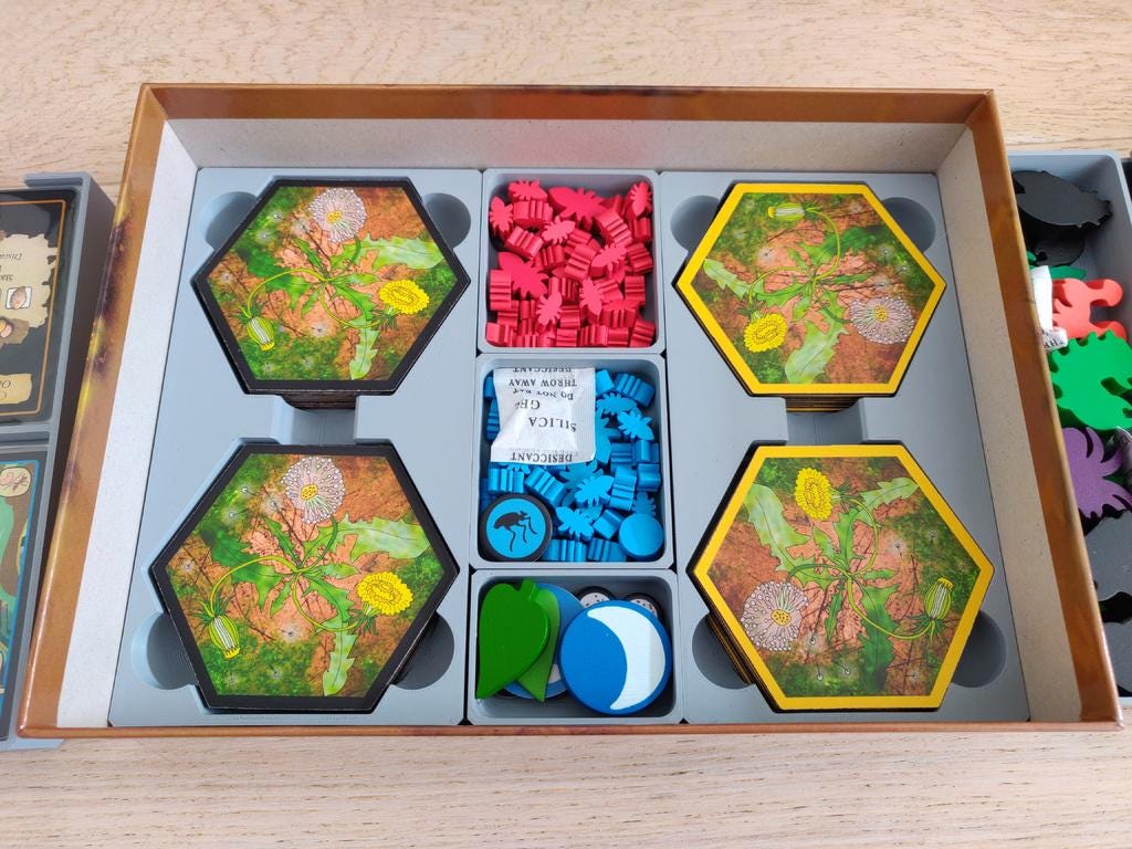 March of the Ants + Expansions Board Game Organizer and Insert (etsy image id: 6254120000)