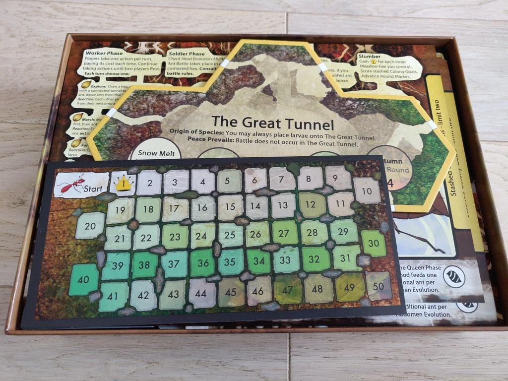 March of the Ants + Expansions Board Game Organizer and Insert (etsy image id: 6254120002)