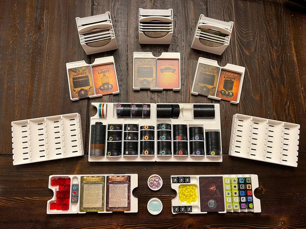 Too Many Bones Trove Chest Board Game Organizer and Insert (ALL INCLUSIVE!) (etsy image id: 6254259496)