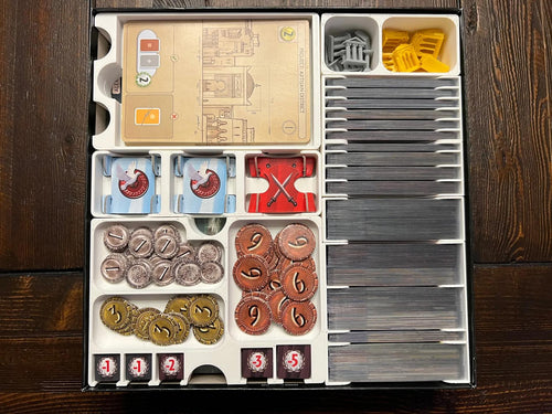 7 Wonders + Expansions Board Game Insert and Organizer (2nd Edition) (etsy image id: 6254296378)