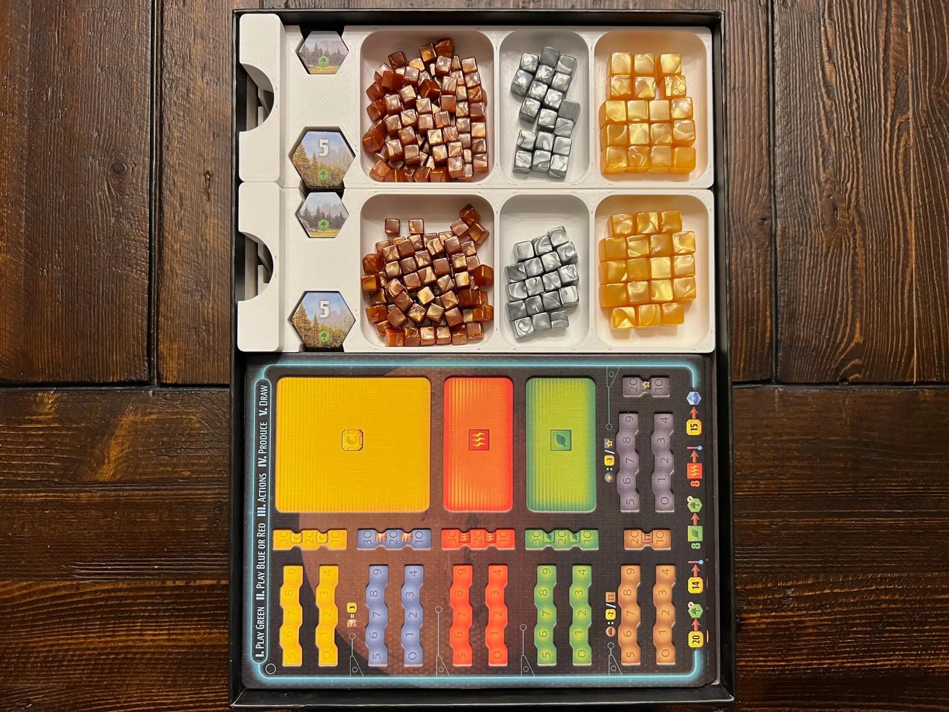 Ares Expedition + Expansions Organizer and Insert - KICKSTARTER VERSION (etsy image id: 6254324684)