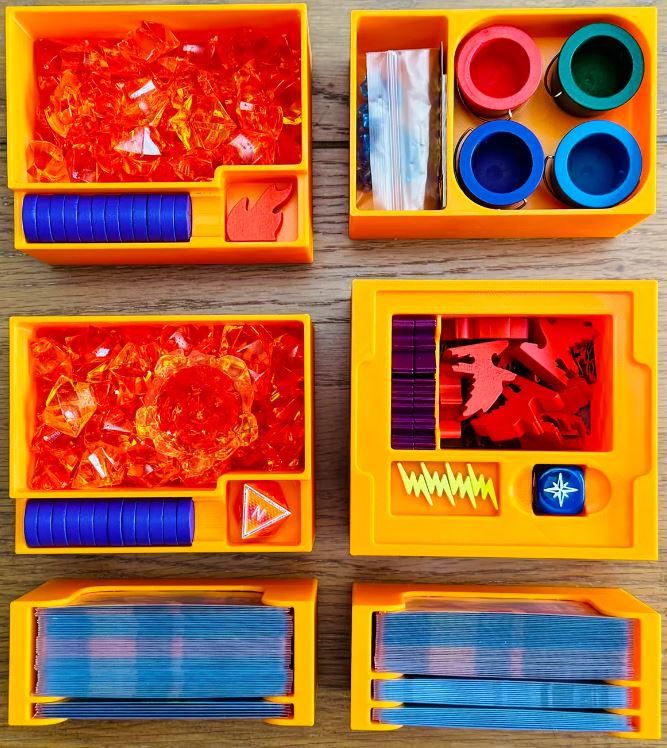 Fire Tower and Rising Flames Expansion Board Game Organizer and Insert (etsy image id: 6256977055)