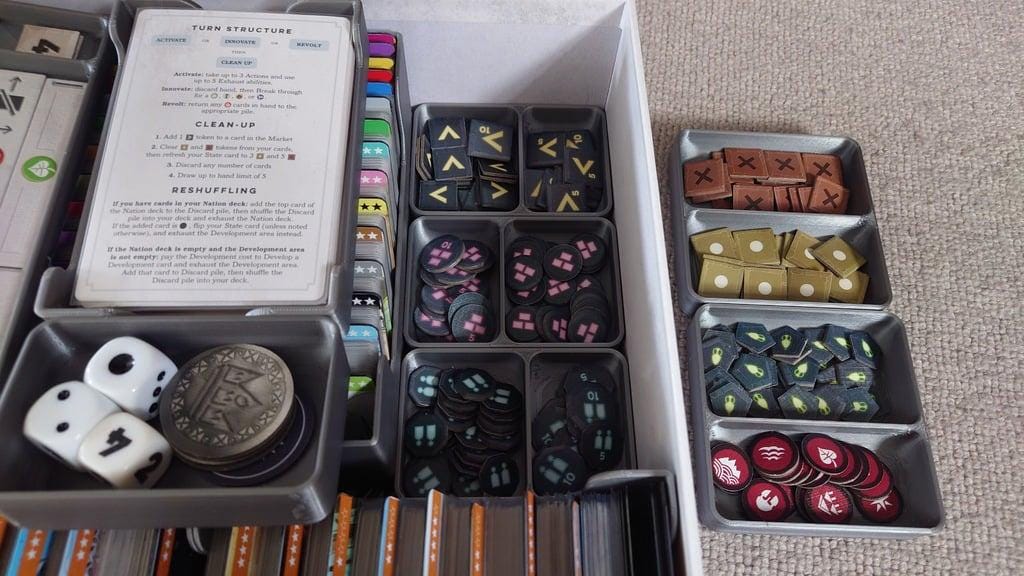 Imperium: Horizons - Including Classics and Legends Board Game Insert and Organizer (etsy image id: 6267077235)