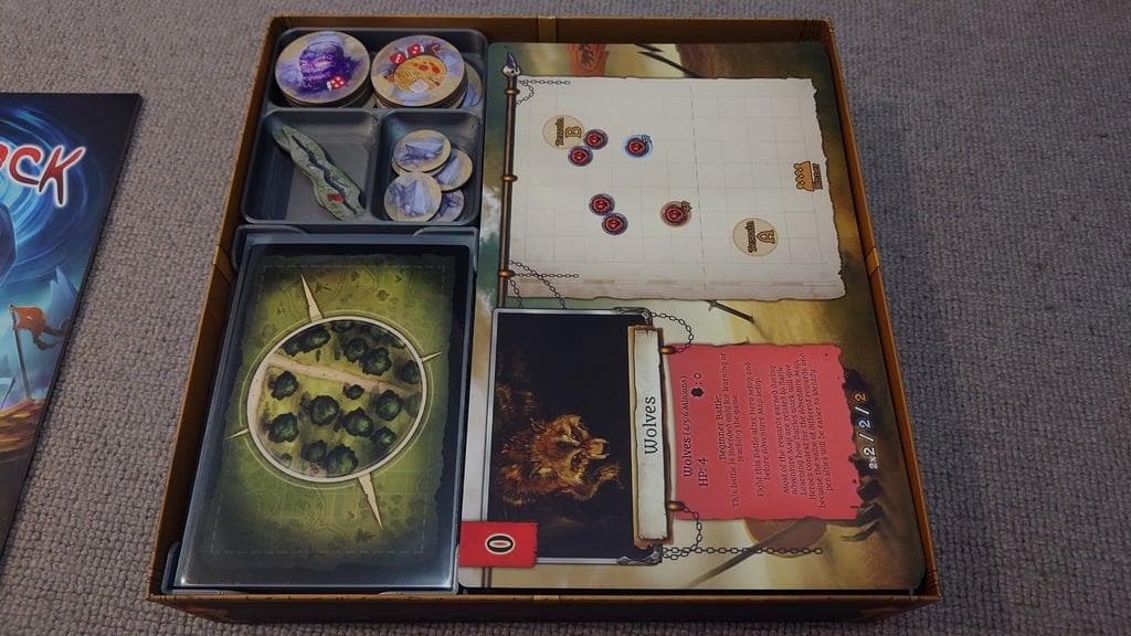 Assault on Doomrock - Ultimate Edition Boardgame Organizer and Insert (etsy image id: 6269140113)