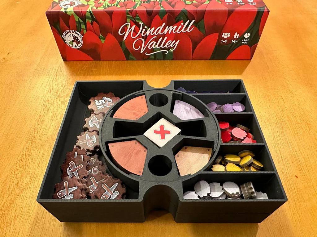 Windmill Valley Board Game Organizer and Insert (etsy image id: 6271772752)